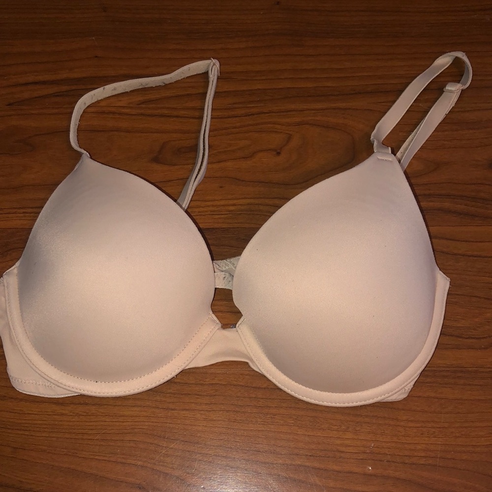 34B nude pushup bra